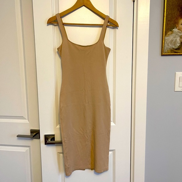 Nude colour American Apparel dress - Picture 1 of 5